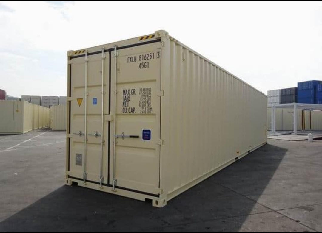 Contenedor Marítimo 40 Pies HC Doble puerta