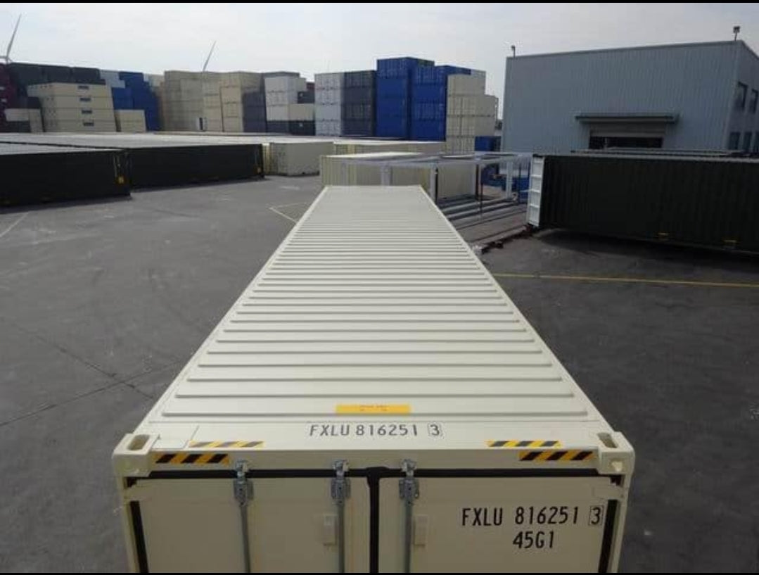 Contenedor Marítimo 40 Pies HC Doble puerta